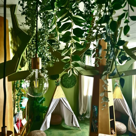 Iedvesmas bibliotēkas lasītava "Mežs"